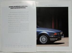 1993 BMW 7 Series Sales Brochure - Right-Hand Drive