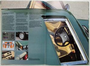 1981 BMW 7-Series Sales Brochure - 728i 732i 735i 745i - Dutch Text