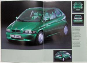 1993 BMW Ideas That Move Media Information Press Kit - German Text