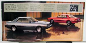 1983 Dodge Challenger Technica Imported Mitsubishi Motors Options Specs Brochure