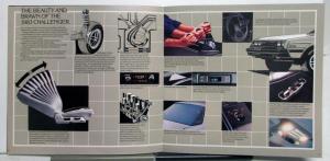 1983 Dodge Challenger Technica Imported Mitsubishi Motors Options Specs Brochure