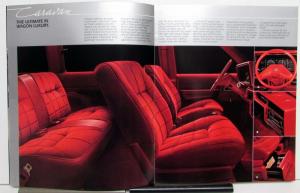 1985 Dodge Caravan Two Tone Colors Options Features Sales Brochure