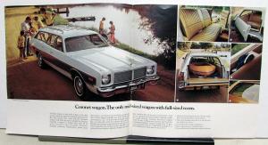 1976 Dodge Coronet Sedans Wagons Brougham Crestwood Features Sales Brochure