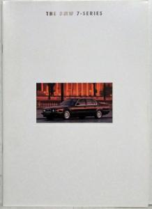 1994 BMW 7 Series Sales Brochure - 740i 740iL 750iL