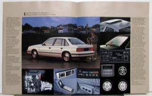 1987 Dodge Lancer Touring Sedan LE Options Interior Exterior Sales Brochure