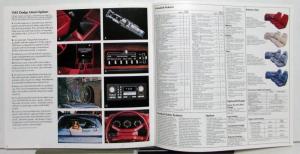 1983 Dodge Omni Custom Interior Exterior Sales Brochure