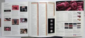 1989 Dodge Lancer Shelby ES Options Interior Exterior Sales Brochure