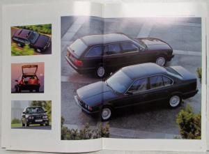 1993 BMW Turbodiesel Sales Brochure - German Text