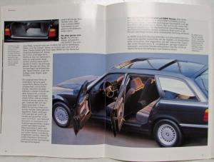 1993 BMW Turbodiesel Sales Brochure - German Text