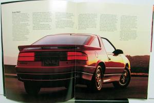 1989 Dodge Daytona Shelby ES Turbo Options Interior Exterior Sales Brochure