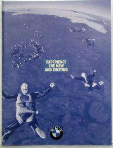 1992 BMW Experience the New and Exciting Sales Brochure - 318i 318is 325i 525i