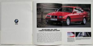 1992 BMW Experience the New and Exciting Sales Brochure - 318i 318is 325i 525i