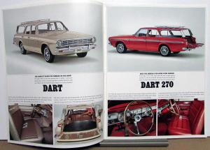 1965 Dodge Wagons Sales Brochure Dart Coronet Polara Sportsman Custom 880 Large