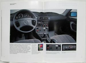 1994 BMW Emergency Vehicles for the Fire Brigade Sales Brochure - German Text