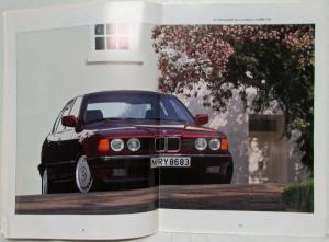 1992 BMW 7-Series Prestige Sales Brochure - German Text