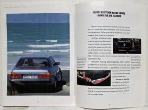 1992 BMW 7-Series Prestige Sales Brochure - German Text