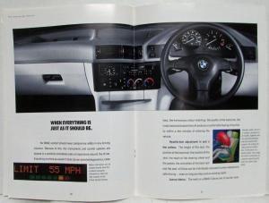 1993 BMW 5-Series Sales Brochure - 518i 520i 525i 530i 540i