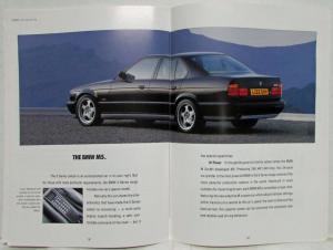 1993 BMW 5-Series Sales Brochure - 518i 520i 525i 530i 540i