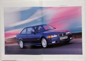 1993 BMW M3 and M5 Models Sales Brochure