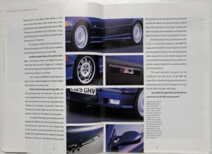 1993 BMW M3 and M5 Models Sales Brochure