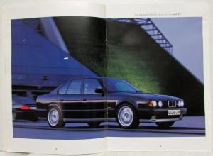 1993 BMW M3 and M5 Models Sales Brochure