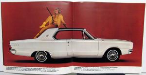 1966 Dodge Dart Sales Brochure Color Original Large Features Options Specs