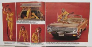 1966 Dodge Dart Sales Brochure Color Original Large Features Options Specs