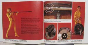 1966 Dodge Dart Sales Brochure Color Original Large Features Options Specs