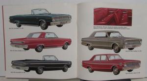1966 Dodge Dart Sales Brochure Color Original Large Features Options Specs