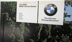 2006 BMW 3 Series Sedan Prestige Sales Brochure - 325i 325xi 330i 330xi