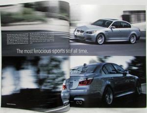 2006 BMW M5 Prestige Sales Brochure