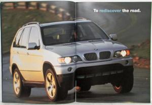 2000 BMW X5 Prestige Sales Brochure