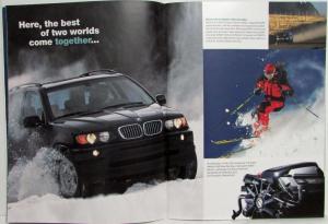 2000 BMW X5 Prestige Sales Brochure