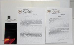 1989 Cadillac Solitaire Concept Photos Auto Show Press Kit