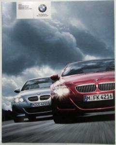 2009 BMW M5 Sedan and M6 Coupe/Convertible Sales Brochure