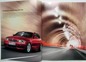 2008 BMW 1 Series Coupe Prestige Sales Brochure - 128i 135i