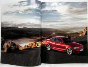 2008 BMW 1 Series Coupe Prestige Sales Brochure - 128i 135i