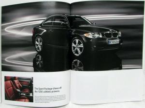2008 BMW 1 Series Coupe Prestige Sales Brochure - 128i 135i