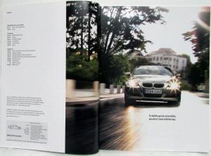 2008 BMW 3 Series Convertible Prestige Sales Brochure - 328i 335i