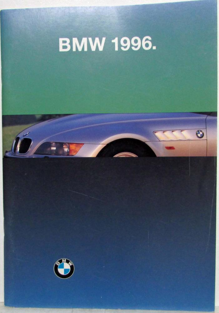 1996 BMW Small Format Sales Brochure - Italian Text