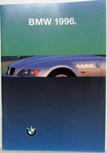 1996 BMW Small Format Sales Brochure - Italian Text