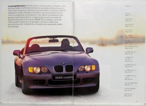 1996 BMW Small Format Sales Brochure - Italian Text