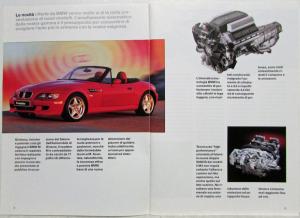 1996 BMW Small Format Sales Brochure - Italian Text