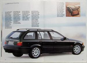 1996 BMW Small Format Sales Brochure - Italian Text