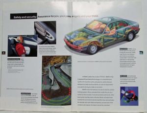 1997 BMW Full Line Driving Spirit Sales Brochure