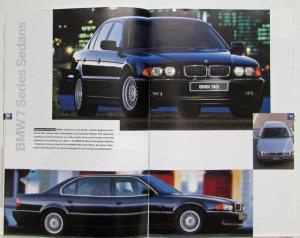 1997 BMW Full Line Driving Spirit Sales Brochure