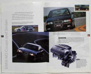 1997 BMW Full Line Driving Spirit Sales Brochure