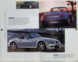 1997 BMW Full Line Driving Spirit Sales Brochure