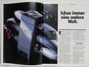 1990 BMW 730i 735i 735iL Sales Brochure - German Text