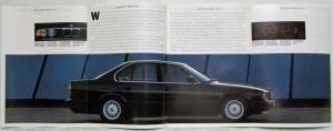 1988 BMW 524td Sales Brochure Highlights Through Loading - German Text